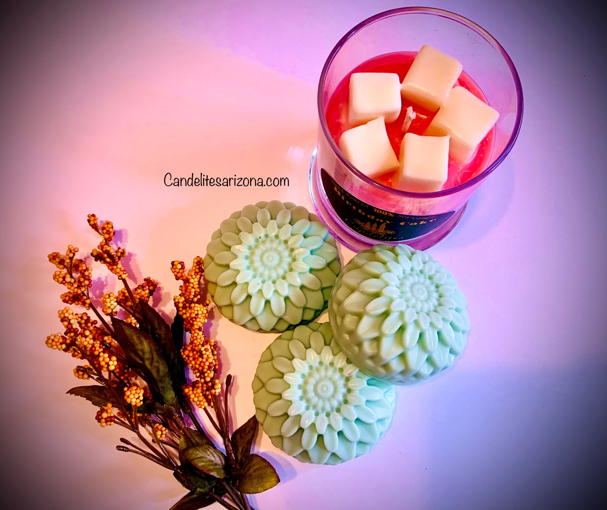 Cannabis Flower Soy Wax Melts  Kate's Candles Co. Soy Candles
